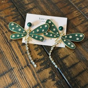 Kate spade drangonfly earrings